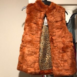 Rust color vest